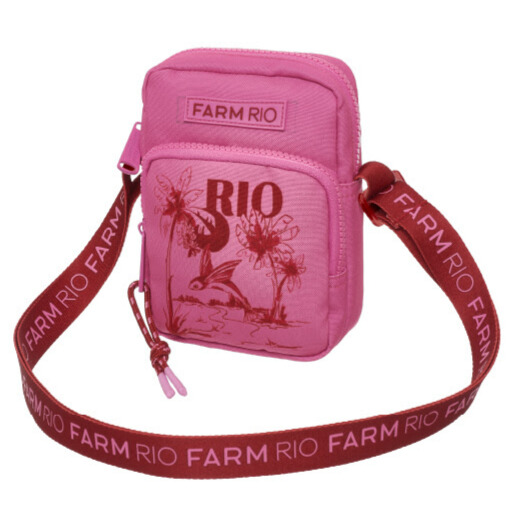 Bolsa Da Gema Farm – Estampa Amalfi Vermelha FARM