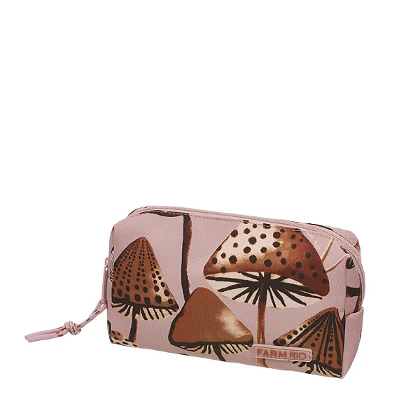 Necessaire Farm Ora Bolas P – Estampa Cogumelo FARM