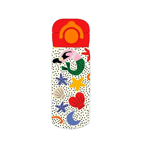 Garrafa Térmica Fábula ZumZum Infantil 330ml – Estampa SEREIA