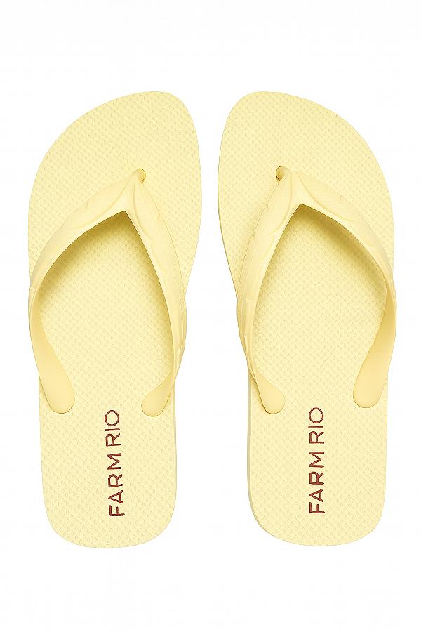 Chinelo Farm Jangada – Amarelo Banana FARM