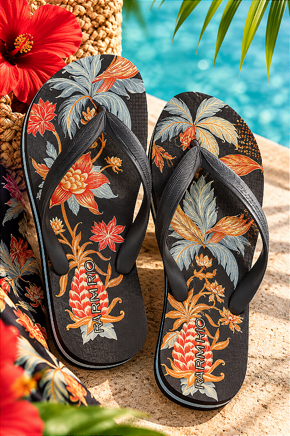 Chinelo Farm Rainbow – Colab Farm + Arezzo Amalfi Preto