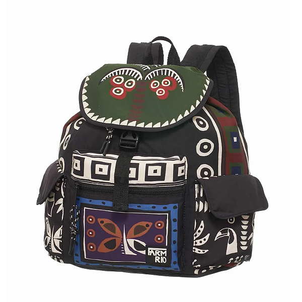 Bolsa Farm Pipoca (Mochila) – Estampa Gráfico Tropi FARM