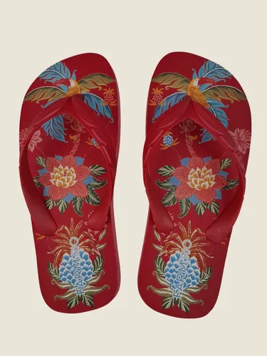 Chinelo Farm Jangada – Estampa Print Amalfi Rosa FARM