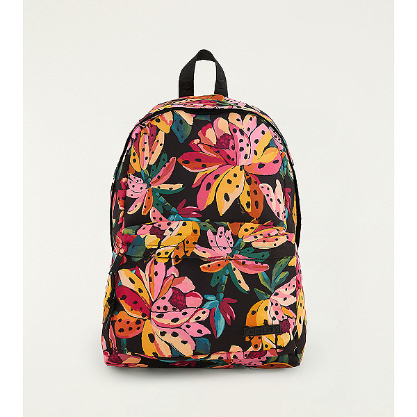 Mochila Farm Xodó – Estampa Flor De Banana Preto FARM