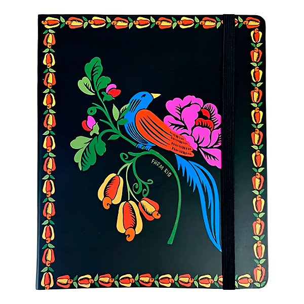 Planner Farm Divisórias Mensais – Estampa Voo Descoladinha Preto