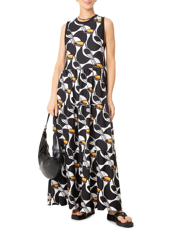 Vestido Marias Copatucano Preto FARM