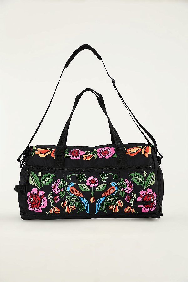 Bolsa Farm Findi – Estampa Cashew And Birds Preto