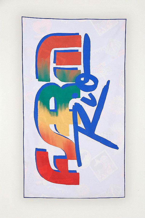 Toalha Tchibum Farm – Estampa Patch Rio Azul & Off White Farm