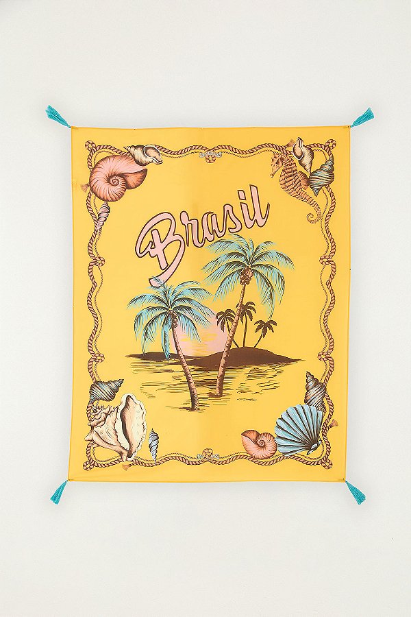Canga Farm – Estampa Souvenir Bahia Amarelo