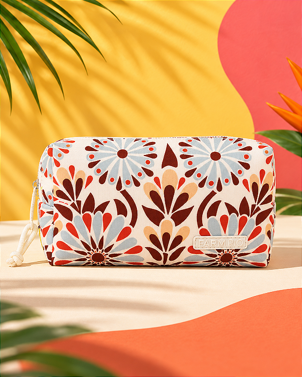 Necessaire Farm Ora Bolas P – Estampa Florejo FARM