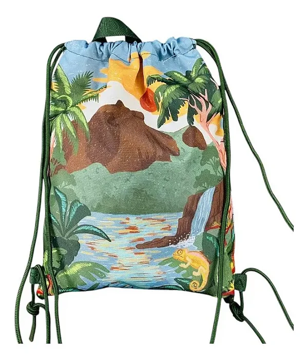 Bolsa Farm Praiana (Mochila Saco) – Estampa Pedra Da Gávea FARM