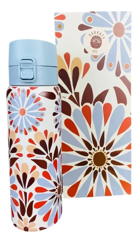 Garrafa Térmica Farm Etc 650ml – Estampa Florejo FARM