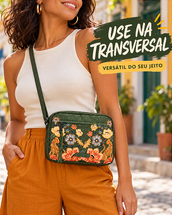 Bolsa Farm Ziriguidum – Estampa Doce Onça FARM