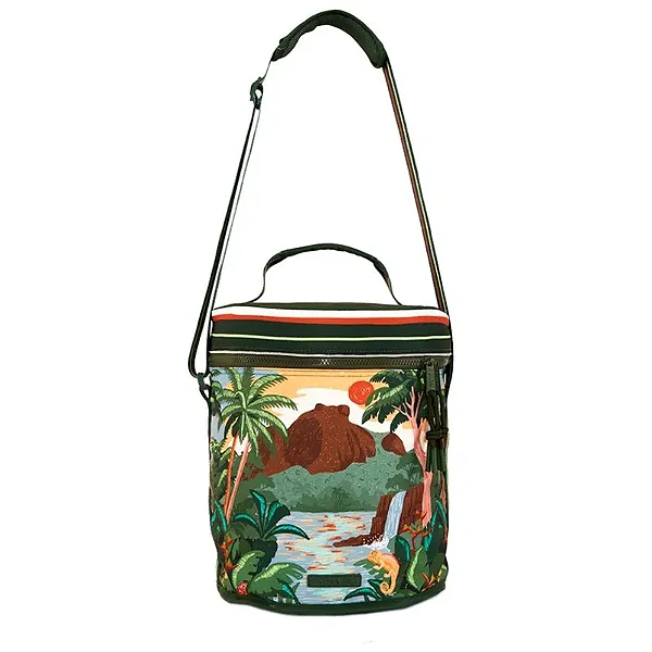 Cooler Farm Farofa – Estampa Lenço Pedra da Gávea