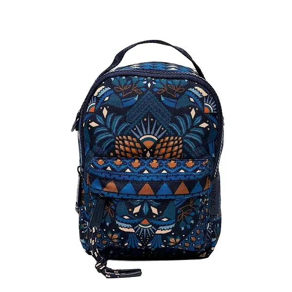 Mini Mochila Farm Borogodó Lenço Magia Tropical
