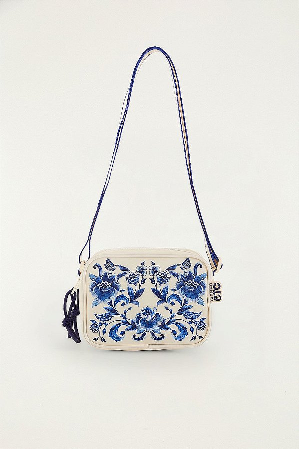 Bolsa Farm Chamego Transversal (Shoulder Bag) – Estampa Porcelaina FARM