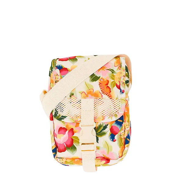 Bolsa Farm Fervo Transversal (Shoulder Bag) – Estampa Floral Havaiano Off White
