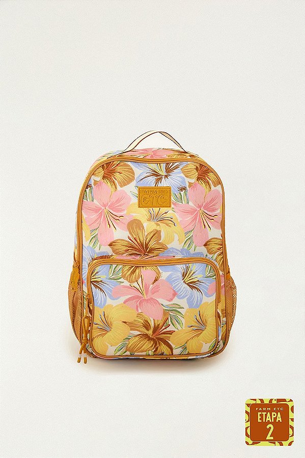 Mochila Farm Me Leva – Estampa Bahia Floral FARM