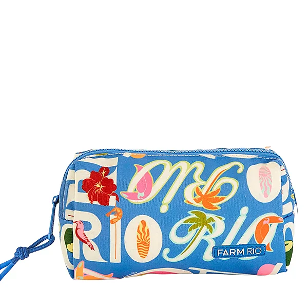 Necessaire Farm Ora Bolas P – Estampa Rio FARM