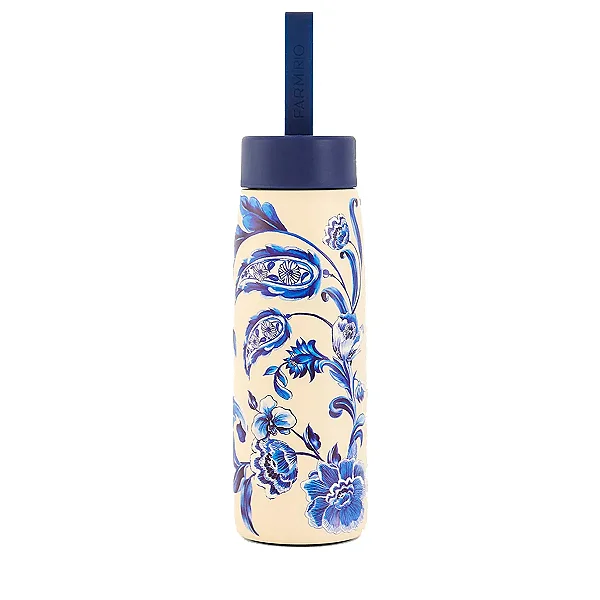 Garrafa Térmica Farm Que Sede 500ml – Estampa Porcelain