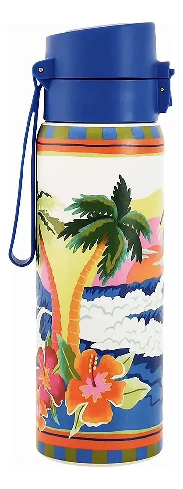 Garrafa Térmica Farm Etc 650ml – Estampa Praia Aloha Carioca FARM