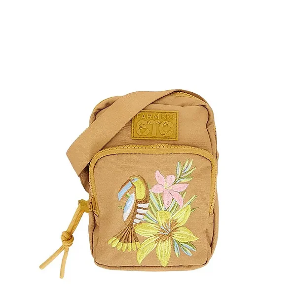 Bolsa Da Gema Bordada – Estampa Praia Bahia Aurum