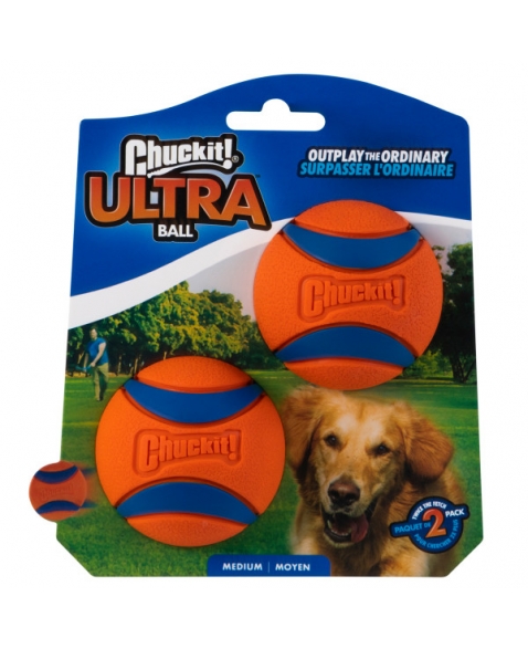 PETMATE CHUCKIT ULTRA BALL 2 PK (Bolinha)