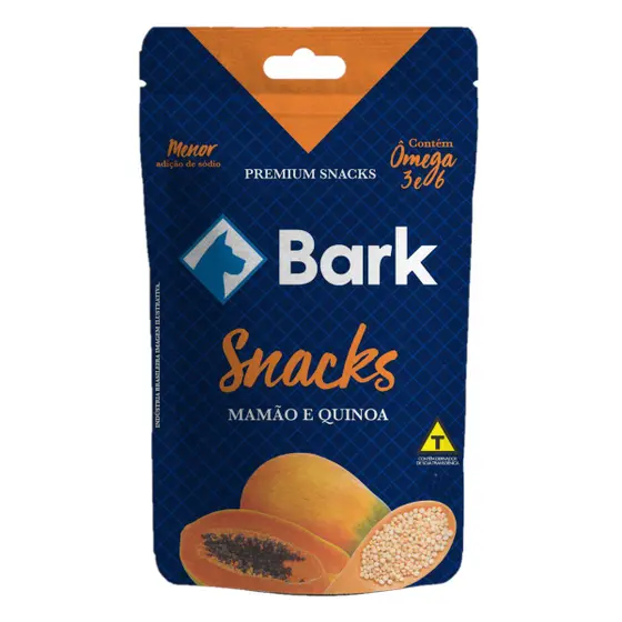 BARK BIFINHO FRUTA MAMÃO E QUINOA 60GR