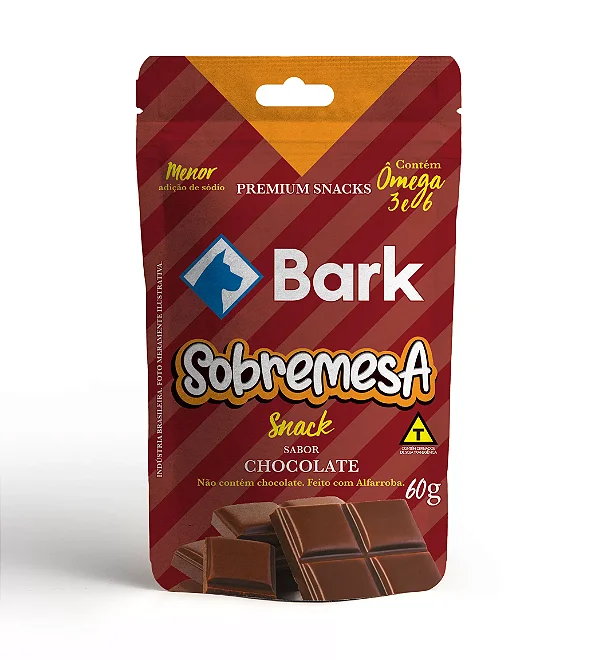 BARK BIFINHO SOBREMESA CHOCOLATE 60GR