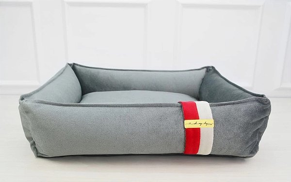 Cama Cinza G- Oh My Dog