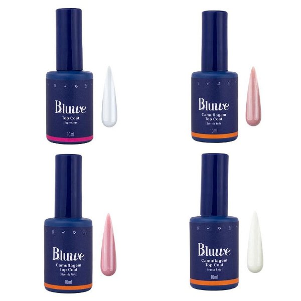 Top Coat Linha Camuflagem - Bluwe - 10ml