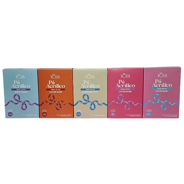 Novo Pó Acrilico Sachê 30g - Vòlia