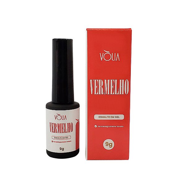 Esmalte em Gel Vermelho - Volia - 9g