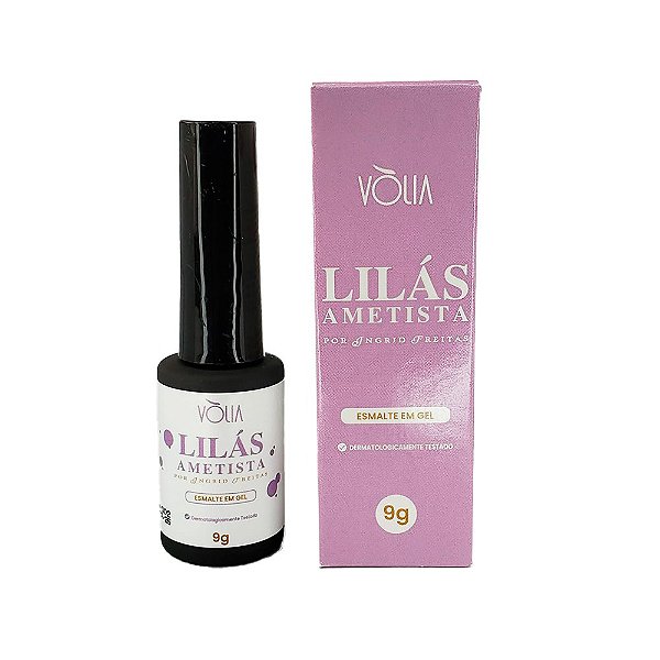 Esmalte em Gel Lilás Ametista - Volia - 9g