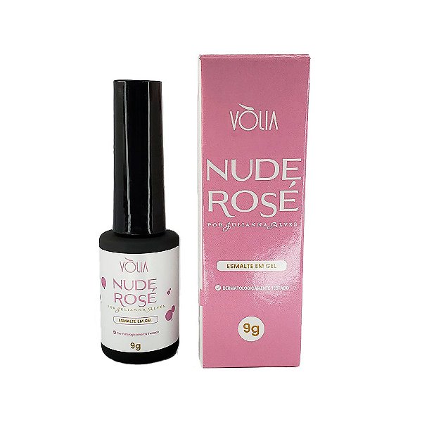 Esmalte em Gel Nude Rose - Volia - 9g