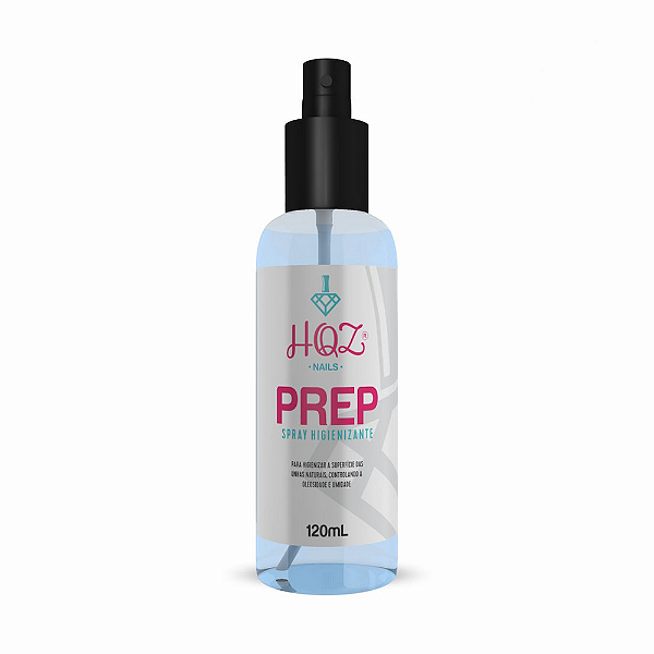 Prep Spray com Timol Higienizador Unhas HQZ Nails - 120ml