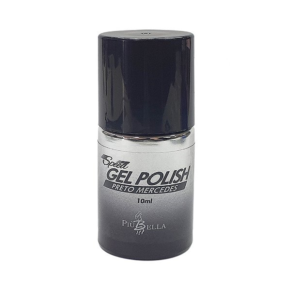 Speed Gel Polish 10ml - PRETO MERCEDES - Più Bella