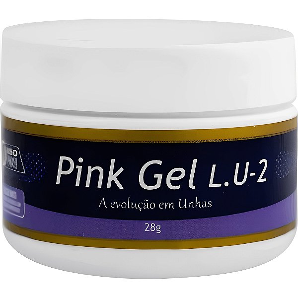 Novo Lançamento Gel Pink LU2 Piu Bella - 28g