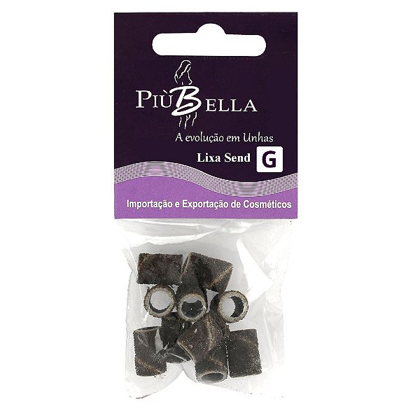 Lixa p/ Micro Motor Send - Più Bella (10 unidades)