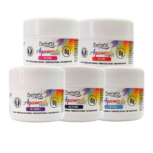 Gel Paint Aquarela 8g - Beltrat