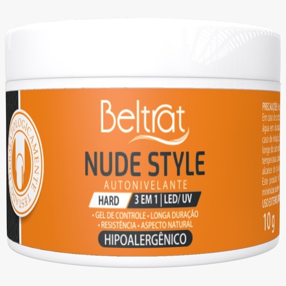 Mini Gel Hard p/ Unhas - Nude Style - Beltrat (10g)