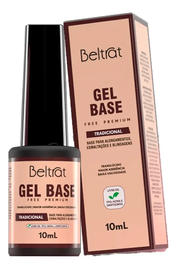 Gel Base para Alongamento (SEM TPO) - Beltrat - 10ml
