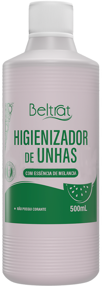 Refil Higienizador De Unhas Melancia 500ml - Beltrat