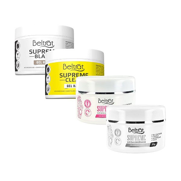 Gel Hard Supreme Hipoalergênico 30g - Beltrat