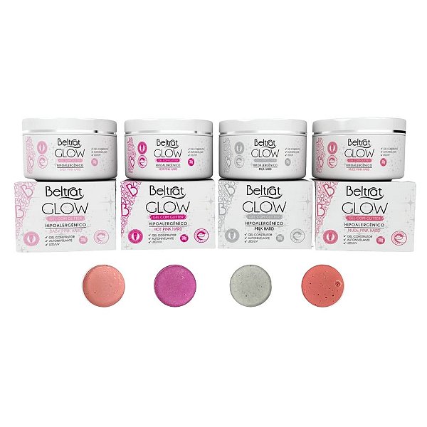 Gel Glitter Glow Hard 30g - Beltrat