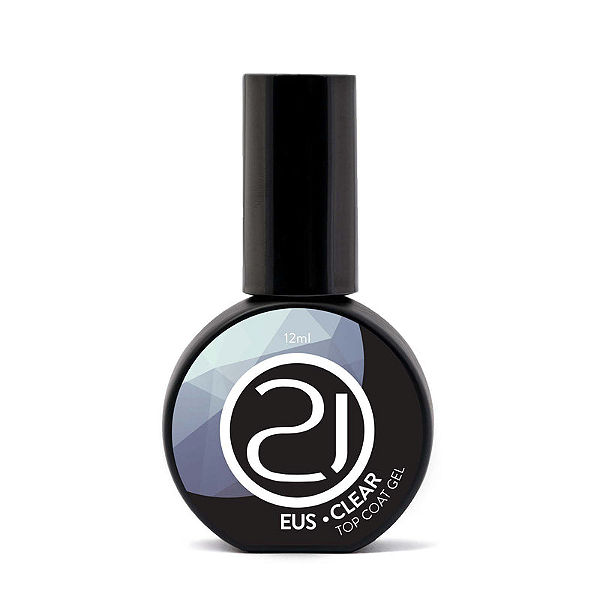 Top Coat EUS CLEAR 12ml (Alta Densidade) - Nails 21