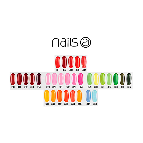 Easy Color Tradicionais (301 ao 350) - Esmalte em Gel - Nails 21