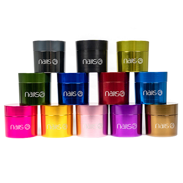 Pote de Alumínio - Suporte de Refil - Nails 21