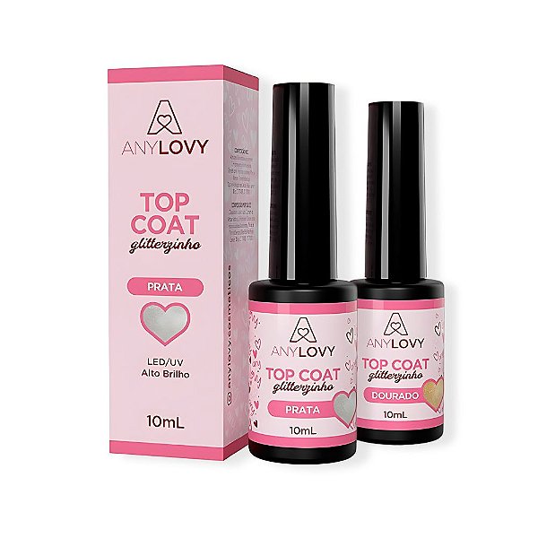 Top Coat Glitterzinho 9g - AnyLovy