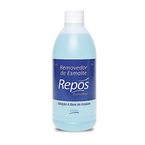 Removedor de Esmalte com Acetona 500ml - Repos Cosméticos